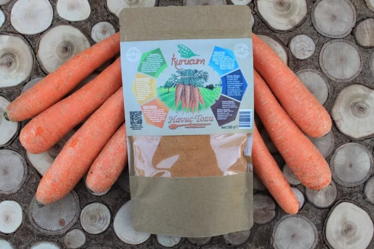 dried carrot powder2